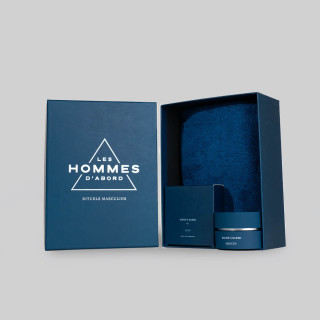Coffret Soin Barbe Homme : Savon, Baume, Serviette - Les Homme d'Abord