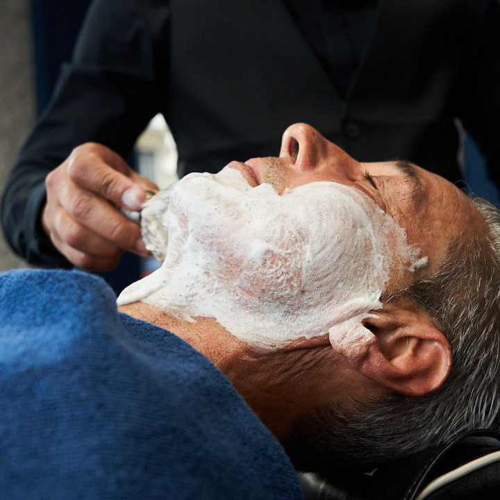 Savon à barbe Solide 100% Naturel, Apaisant - Les Homme d'Abord