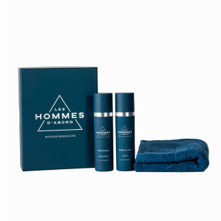 Coffret Soin Visage Homme : Crème de jour naturelle, Après Rasage - Les Homme d'Abord