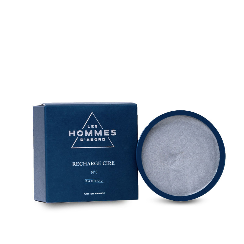 Recharge Cire cheveux homme Haute Fixation, Ingrédients Naturels- Les Hommes d'Abord