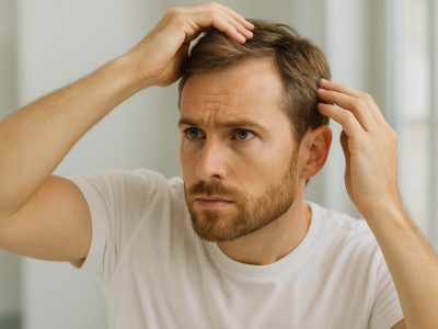 Soin des cheveux fins pour homme : comment épaissir et renforcer la fibre.